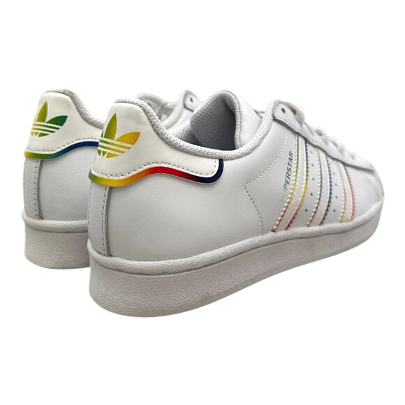 Adidas Originals Superstar JColor white GY3133 size 5.5 New with box - Picture 6 of 10